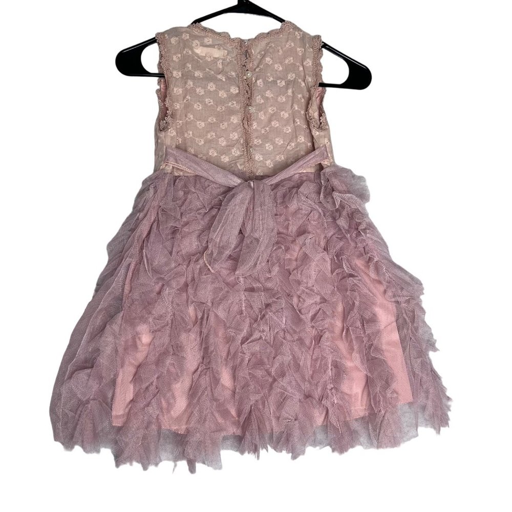 Girls rose pink tutu dress size 6/7 - Picture 3 of 13